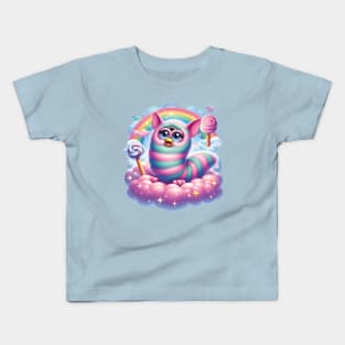 Long Furby in Candyland Kids T-Shirt